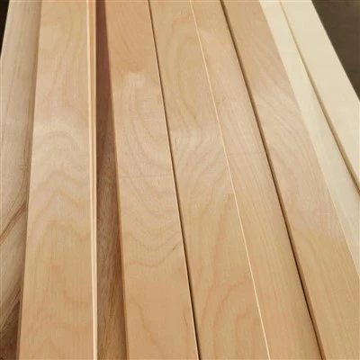 Ripas de cama planas e curvas de bétula